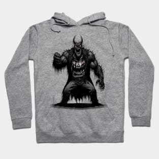 Big Monster Classic Horror Movie Hoodie